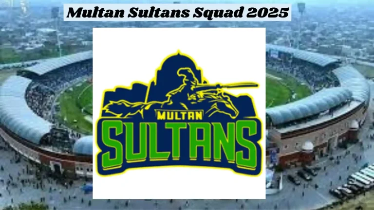 Multan Sultans Squad 2025