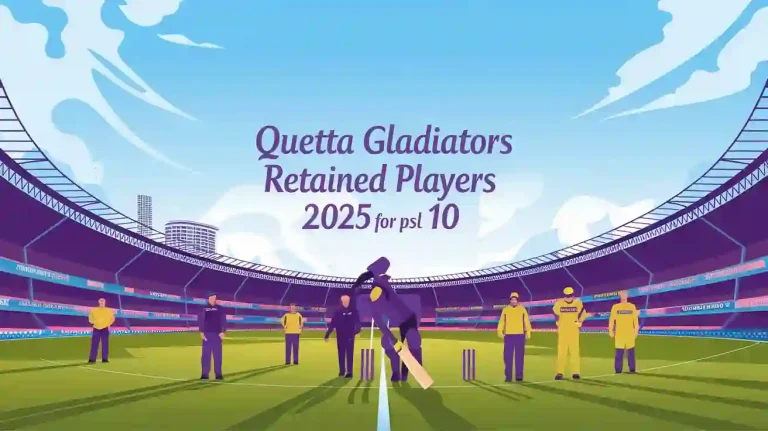 Quetta Gladiators Retained Players 2025 List For PSL 10