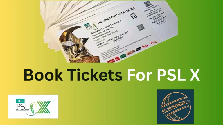 PSL tickets 2025