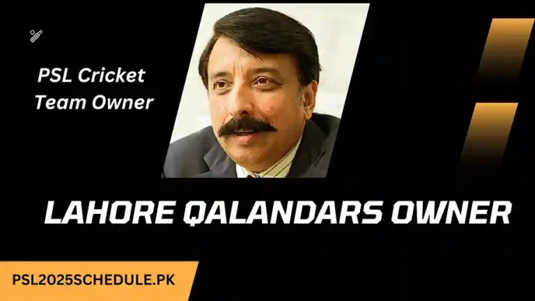 Lahore Qalandars Owner