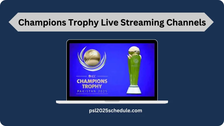 champions trophy live streaming channels