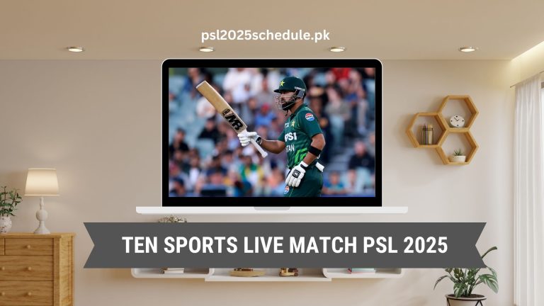 ten sports live match psl