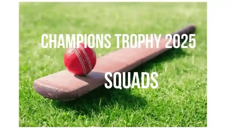 Champions Trophy 2025 squads