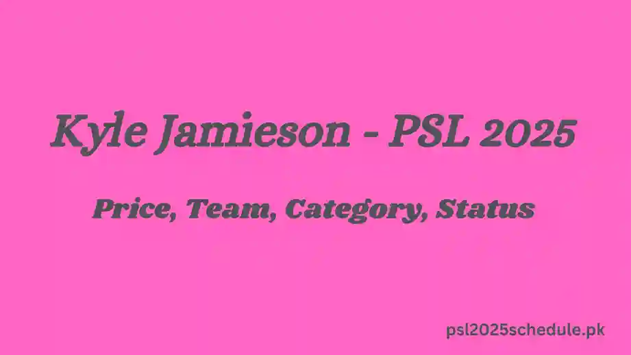 Kyle Jamieson - PSL 2025