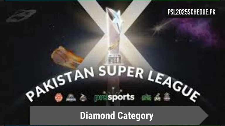 Diamond Ctageory Players PSL 10