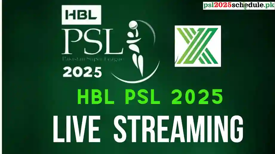 PSL 2025 live streaming