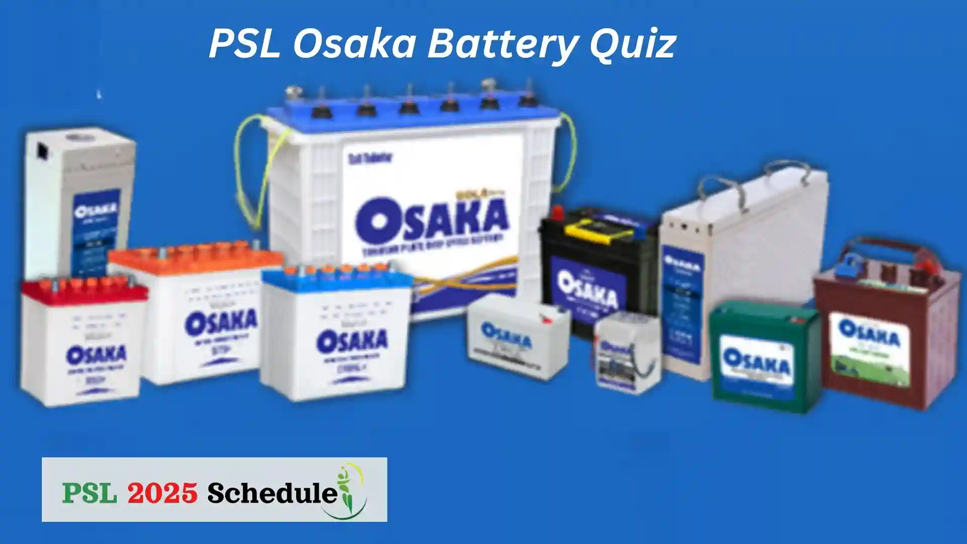 PSL Osaka Quiz